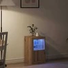 LED Bufetas 41 x 37 x 67 cm Apdirbta mediena Amatininkų ąžuolas