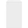 Kabalas su stalčių Balta 120 x 41 x 75 cm Apdirbta mediena