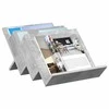 Žurnalų stovas Betono pilka 53 x 40 x 28,5 cm Apdirbta mediena