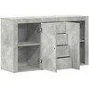 Kabalas Betono pilka 120 x 36 x 69 cm Apdirbta mediena