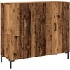 Šoninė spintelė, medienos, 90x34x80cm, apdirbta mediena