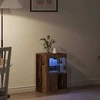 LED Bufetas 41 x 37 x 67 cm Apdirbta mediena Senas medis