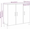 Kabalas Senas medis 90 x 34 x 80 cm Apdirbta mediena
