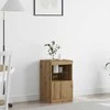 LED Bufetas Amatininkų ąžuolas 41 x 37 x 67 cm Apdirbta mediena