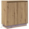 LED Bufetas Artisano ąžuolo 71 x 34,5 x 75 cm Apdirbta mediena