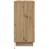 LED Bufetas Artisano ąžuolo 71 x 34,5 x 75 cm Apdirbta mediena