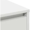 LED Bufetas Balta 90 x 32 x 75 cm Apdirbta mediena