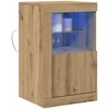 LED Bufetas Amatininkų ąžuolas 41 x 37 x 67 cm Apdirbta mediena