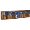 LED Bufetas Senas medis 283 x 37 x 67 cm Apdirbta mediena