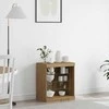 LED Bufetas Amatininkų ąžuolas 60,5 x 37 x 67 cm