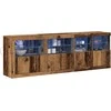 LED Bufetas Senas medis 202 x 37 x 67 cm Apdirbta mediena
