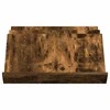 Žurnalų stovas su lentyna Rūkyta ąžuolas 65 x 53 x 28,5 cm