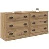 Šoninės lentynos 2 pcs Amatininkų ąžuolas 70 x 35,5 x 67,5 cm
