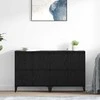 Šoninės lentynos 2 pcs Juodas ąžuolas 60 x 35 x 70 cm
