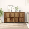 Šoninės lentynos 2 pcs Sena mediena 70 x 41 x 75 cm