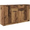 Šoninės lentynos 2 pcs Senovinis medis 60 x 30 x 70 cm