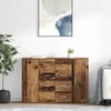 Šoninės lentynos Corona 2 pcs Senovinis medis 59 x 39 x 80 cm