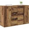 Šoninės lentynos Corona 2 pcs Senovinis medis 59 x 39 x 80 cm