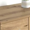 Šoninės lentynos su stalčių Corona 2 pcs Amatininkų ąžuolas