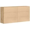 Kabalas 2 pcs Amatininkų ąžuolas 79 x 38 x 80 cm