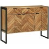 Komoda Ruda 100 x 30 x 75 cm Akacijos medienos masyvas