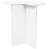 Šoninis stalas 2 pcs Balta Ø 39 x 38 cm Apdirbta mediena