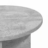 Šoninis stalas 2 pcs Betono pilka Ø 39 x 38 cm Apdirbta mediena