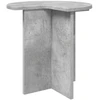 Šoninis stalas 2 pcs Betono pilka Ø 39 x 38 cm Apdirbta mediena