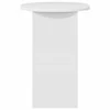 Šoninis stalas Itin blizgi balta 50 x 39,5 x 55 cm