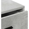 Kabalas Betono pilka 40 x 41 x 75 cm Apdirbta mediena