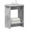 Šoninis stalas Betono pilka 50 x 39,5 x 55 cm Apdirbta mediena
