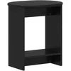 Šoninis stalas Juoda 50 x 39,5 x 55 cm Apdirbta mediena