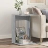 Šoninis stalas Pilkas Sonoma 40 x 38 x 62,5 cm Apdirbta mediena