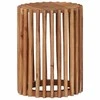 Rankų darbo šoniniai stalų rinkinys 2 pcs Teak medžio rudas