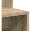 Stalas Sonoma ąžuolas 78,5 x 37 x 154,5 cm Apdirbta mediena