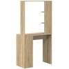 Stalas Sonoma ąžuolas 78,5 x 37 x 154,5 cm Apdirbta mediena