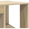 Stalas Sonoma ąžuolas 130 x 50.5 x 75 cm Apdirbta mediena