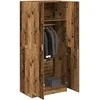 Spinta Old Wood 90x52x200 cm Engineered Wood