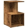 Spinta prie lovos Old Wood 35x35x55 cm Engineered Wood