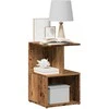 Spinta prie lovos Old Wood 35x35x55 cm Engineered Wood