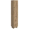 Spintelė 2 pcs 33 x 34,5 x 90 cm Apdirbta mediena