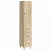 Spintelė 2 pcs 33 x 34,5 x 90 cm Apdirbta mediena