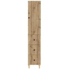 Spintelė 2 pcs 33 x 34,5 x 90 cm Apdirbta mediena
