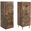 Spintelė 2 pcs 33 x 34,5 x 90 cm Apdirbta mediena