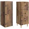Spintelė 2 pcs 33 x 34,5 x 90 cm Apdirbta mediena