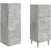 Spintelė 2 pcs 33 x 34,5 x 90 cm Apdirbta mediena