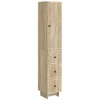 Spintelė 2 pcs 33 x 34,5 x 90 cm Apdirbta mediena