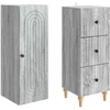 Spintelė 2 pcs 33 x 34,5 x 90 cm Apdirbta mediena