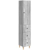 Spintelė 2 pcs 33 x 34,5 x 90 cm Apdirbta mediena