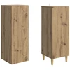 Spintelė 2 pcs 33 x 34,5 x 90 cm Apdirbta mediena